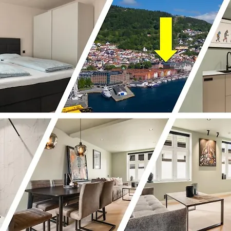 Daire Bryggen // Floyen Living Bergen